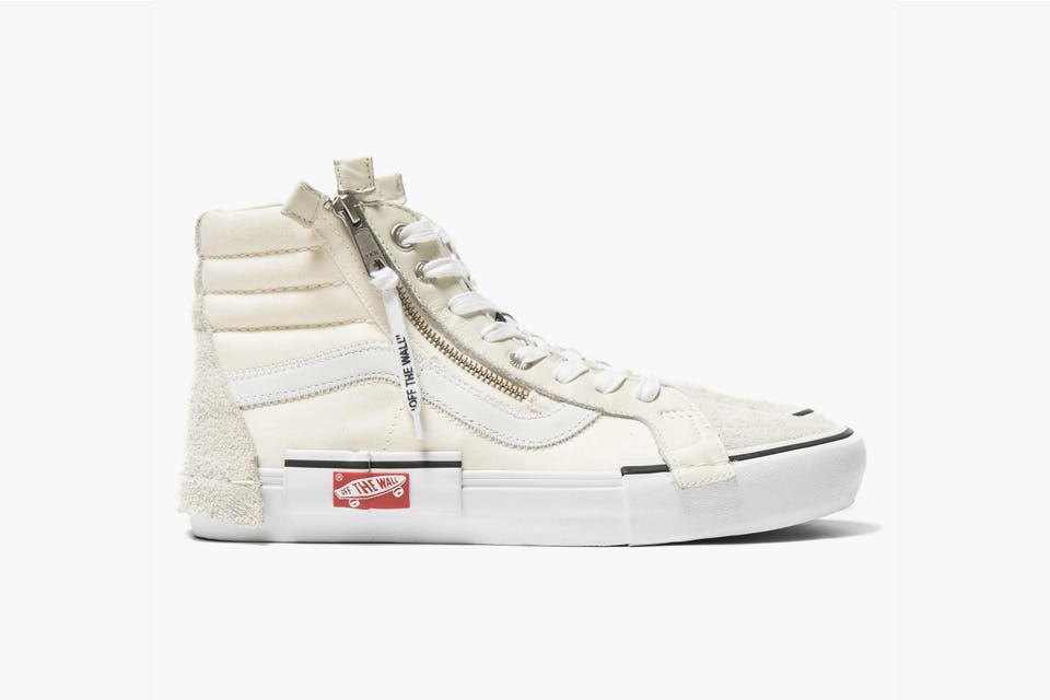 vans collab with off white